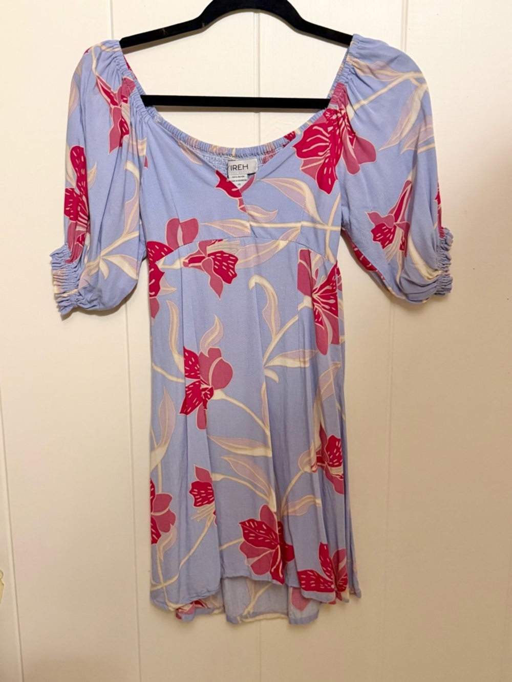 Yireh Alana dress in Lavender Hibiscus